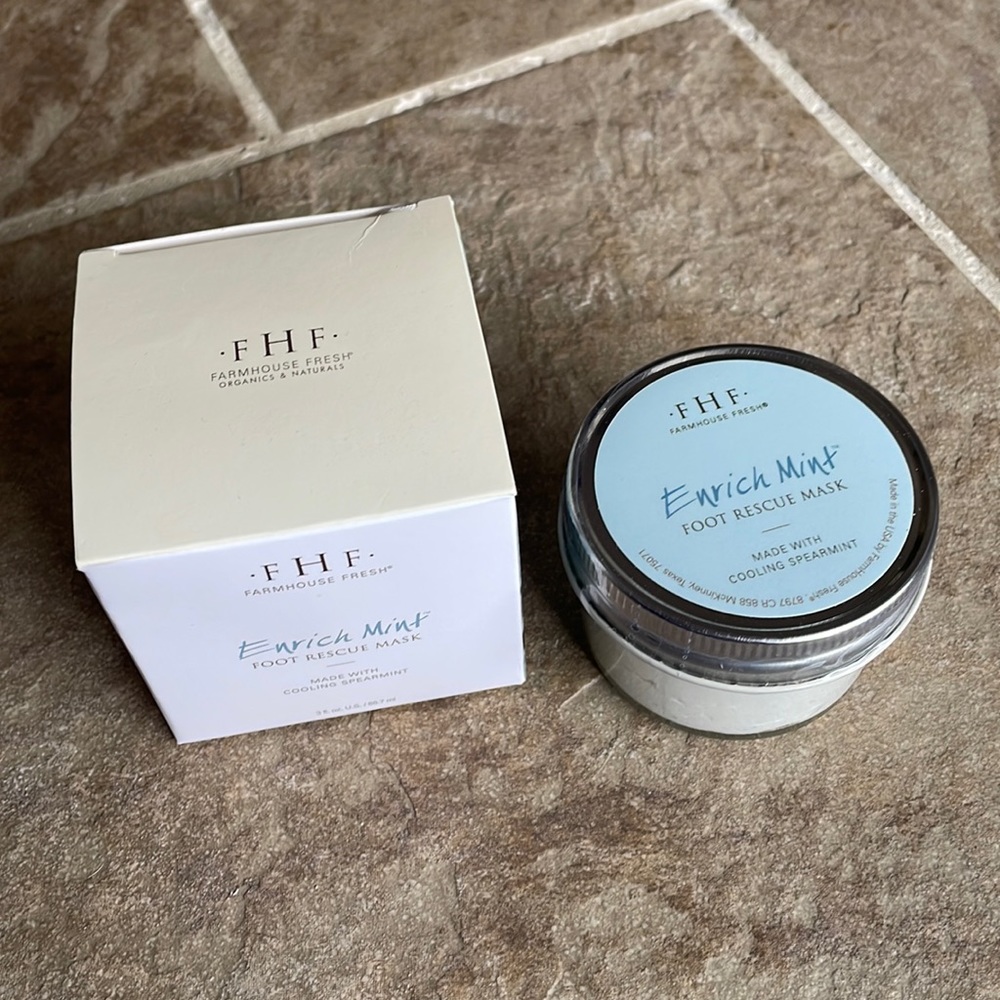 Farmhouse Fresh - Enrich Mint Foot Rescue Mask